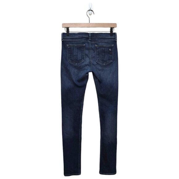 Rag & Bone Mid-Rise Skinny Jeans in Clean Charin Sz 27 - Picture 4 of 9